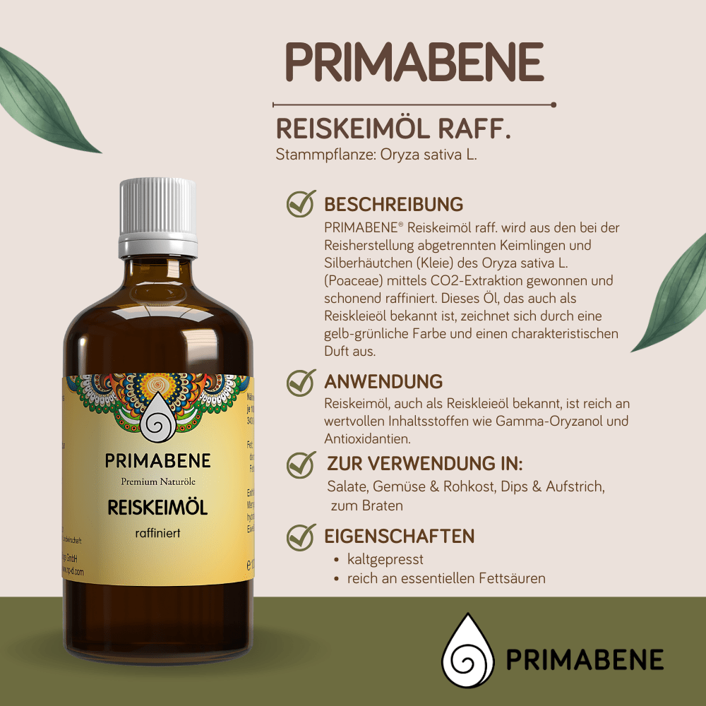 Bild von Reiskeimöl raff.